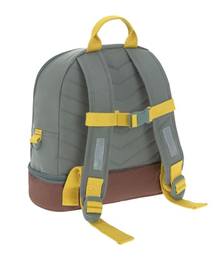 Doudou Sac à dos Lässig Adventure pour enfants, 27 cm, vert, 4,5 L, dès 3 ans
