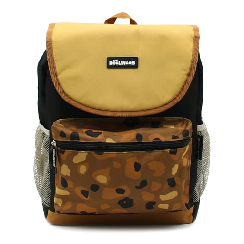 LES DÉGLINGOS Rolltop Tigre Sac à Dos Enfant 29/16/39 cm Modele École