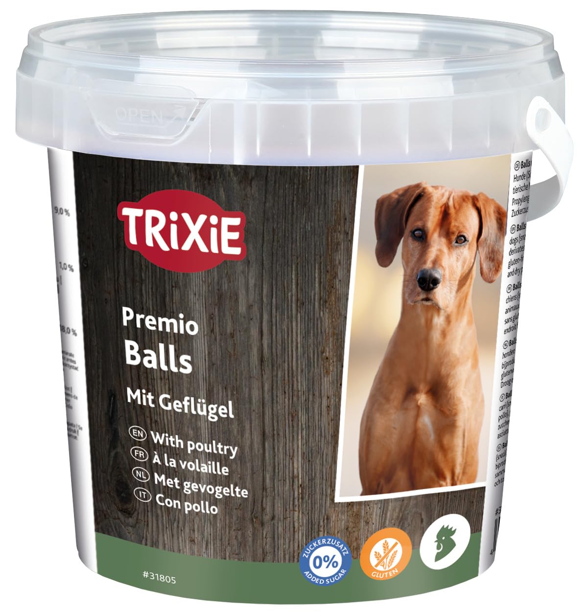 TRIXIE Premio Trainer Snacks Poussins 500 g pour Chiots en Formation