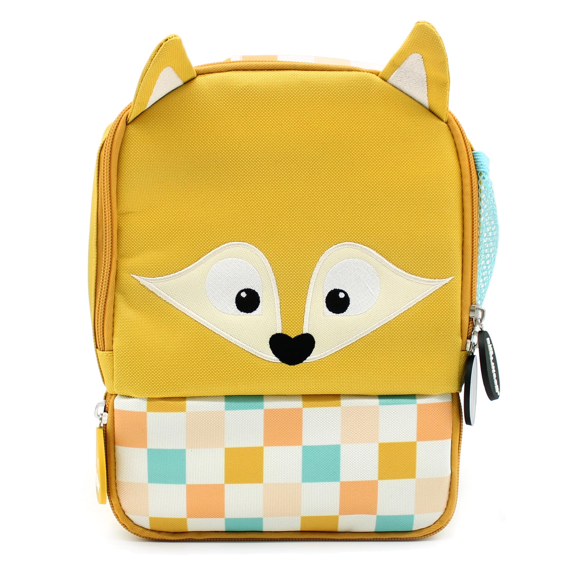Lunch bag isotherme CYRANOS LE RENARD 2 compartiments pour enfant - Isolant PEVA - 26cm
